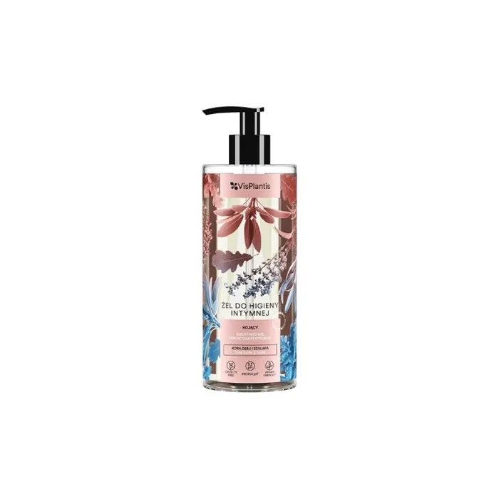 Vis Plantis Refreshing Gel For Intimate Hygiene With Oak Bark And Sage, 300 Ml