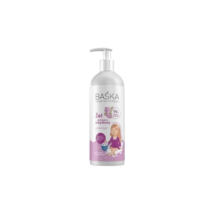 Solverx Baska Intimate Hygiene Gel Prebiotics 400 Ml