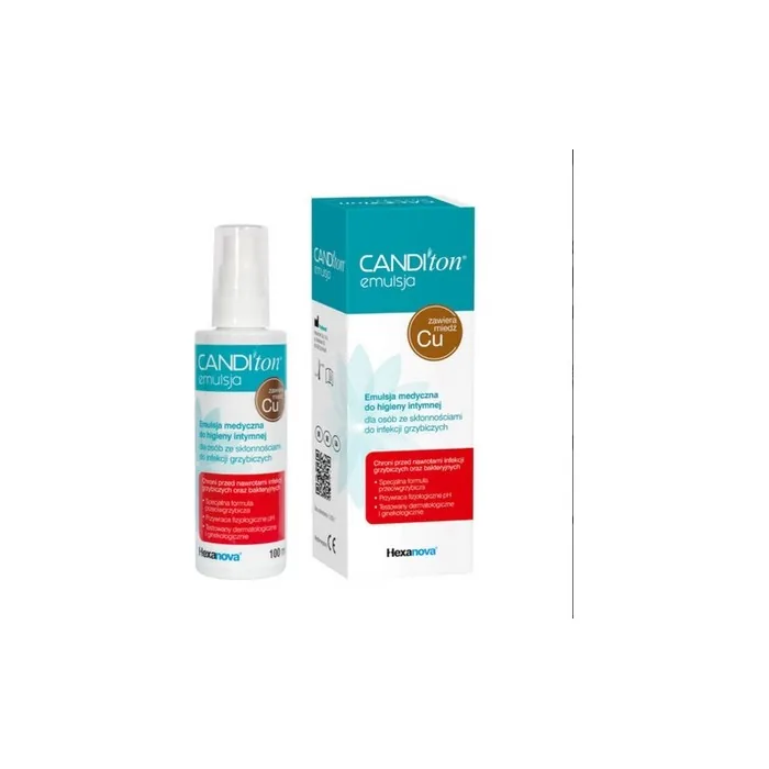 Canditon Emulsion Intimate Hygiene 100ml Relieves Itching And Burning From Fungal Infections