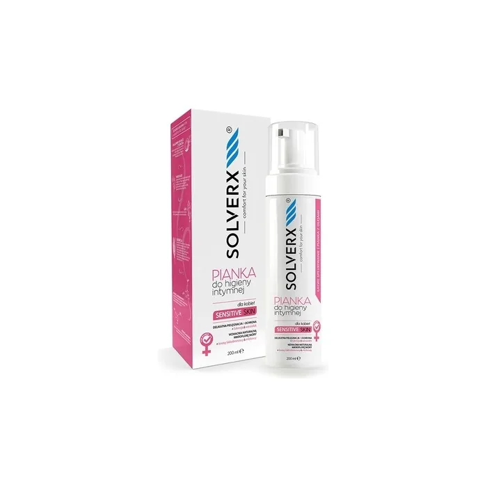 Solverx Sensitive Skin Intimate Hygiene Foam For Women 200ml