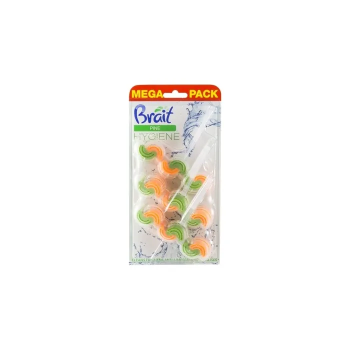Dramers Brait Hygiene & Fresh Toilet Block 2phase Pine 1 Pack 3x45g