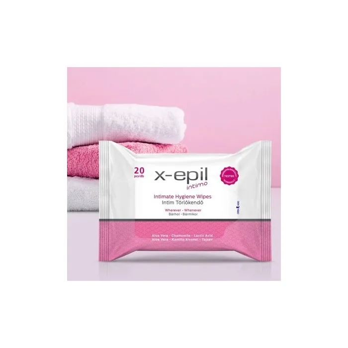 Vegan Intimate Hygiene Wipes 20 Pcs - pH Balanced & Hypoallergenic