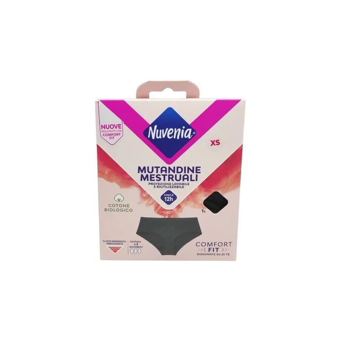 Nuvenia Intimate Briefs Pack Of 4 Black Size Xs