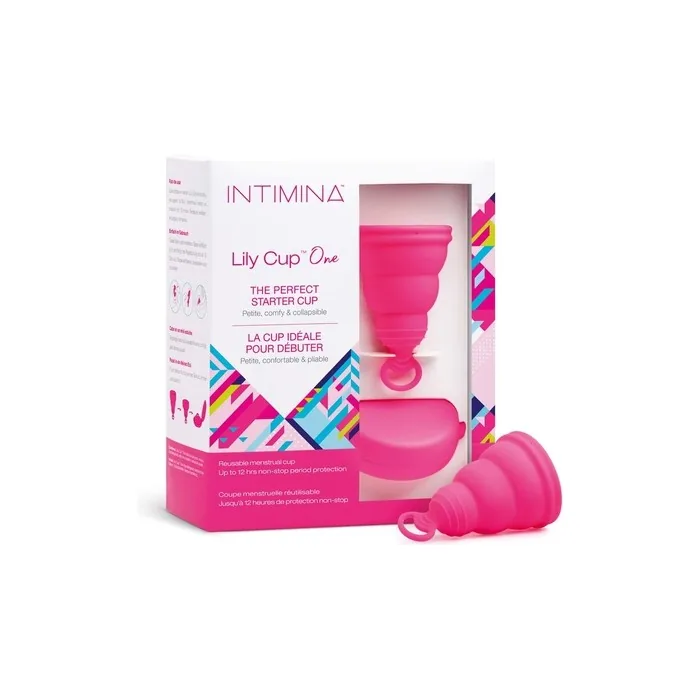 Intimina Lily Cup One The Collapsible Menstrual Cup for Beginners 1 Count
