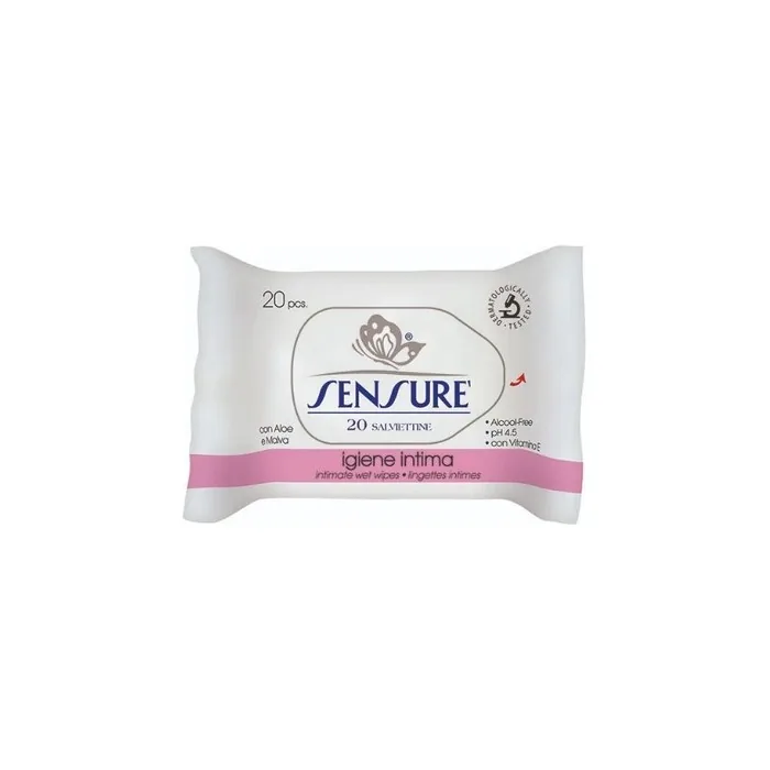 Sensure Intimate Hygiene - Blue Wipes