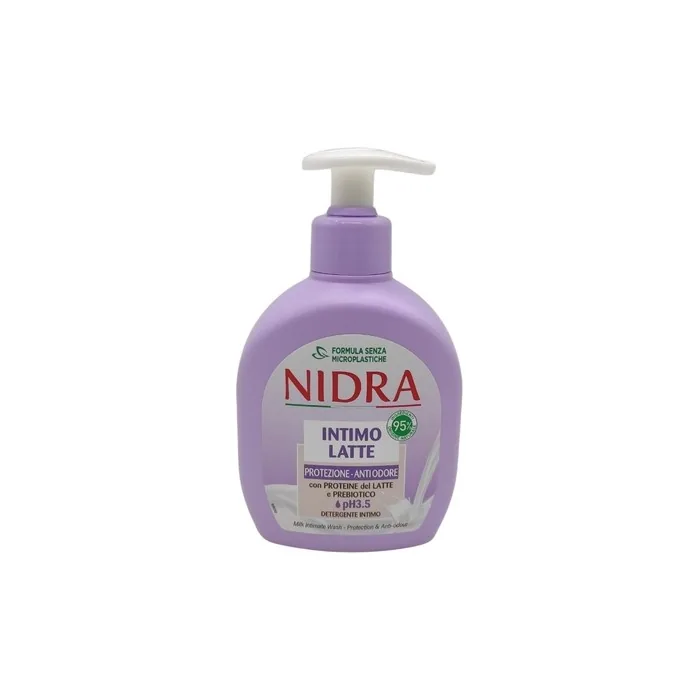Nidra Intimate Detergent 250 Ml Antiodor Milk And Prebiotic Protection