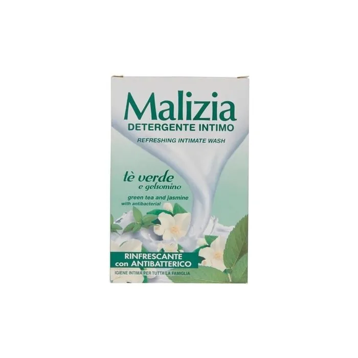Malizia Intimo 200 Ml Green Tea And Jasmine - Refreshing With Antibacterial