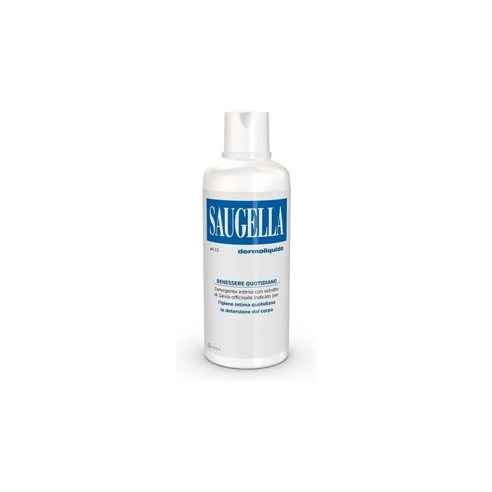 Saugella Dermoliquid Daily Intimate Hygiene Detergent with Salvia Officinalis 750ml