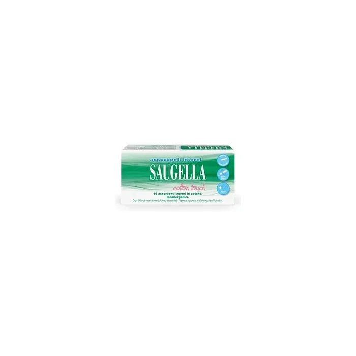 Meda Pharma Saugella Cotton Touch Normal Internal Absorbents 16 Pieces