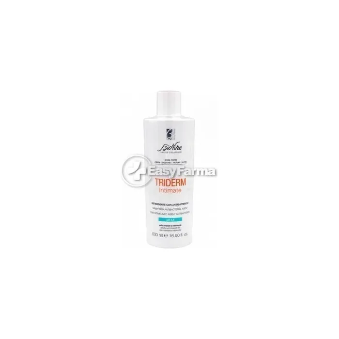 Bionike Triderm Intimate Detergent With Antibacterial Ph 35 500 Ml