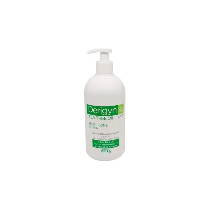 Sella Derigyn Tea Tree Oil Fast pH 3.5 Intimate Dermocleanser 500ml