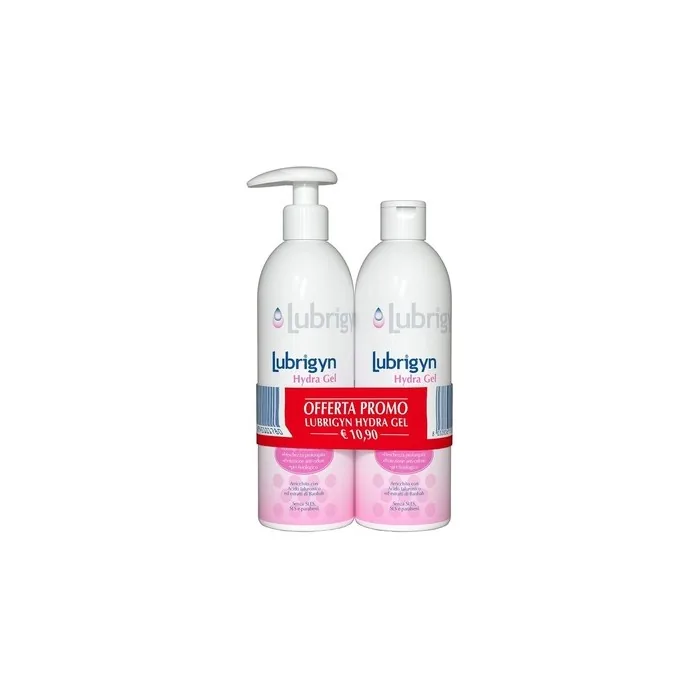 Uniderm Lubrigyn Hydra Gel Delicate Intimate Cleanser 400ml - Pack of 2