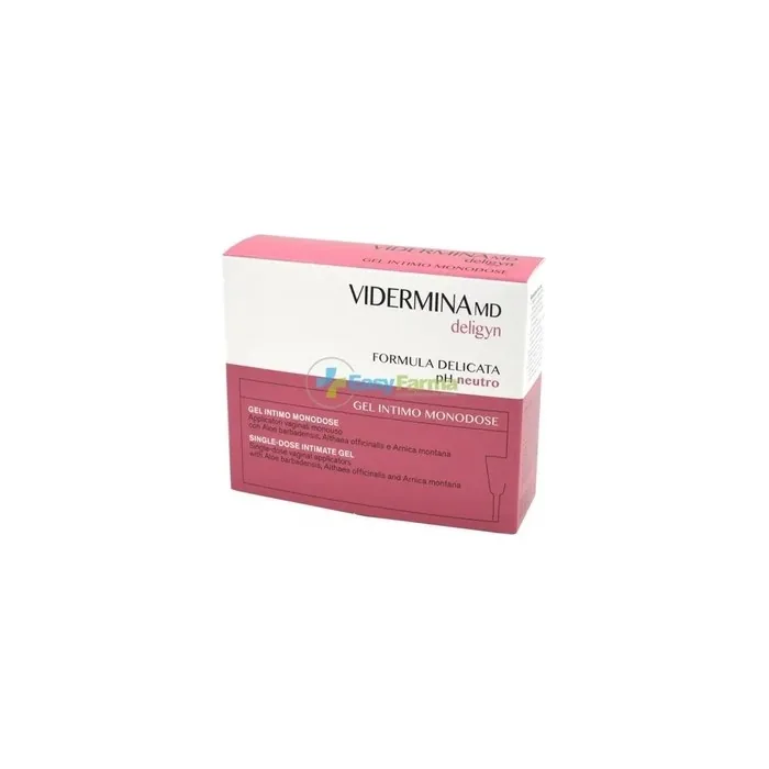 Istituto Ganassini Vidermina Md Deligyn Intimate Gel Single Dose 6 Applicators Of 5 Milliliters
