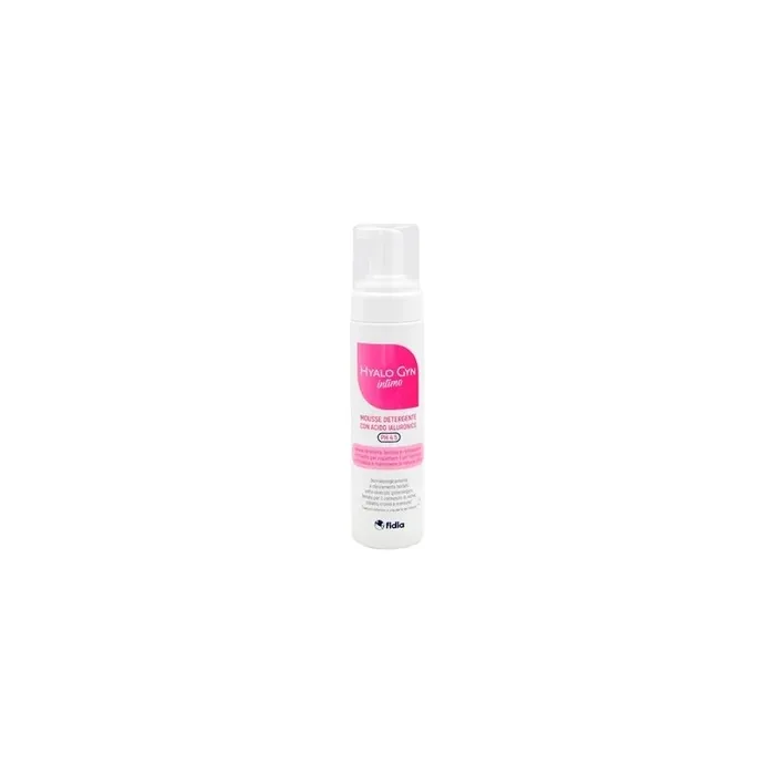 Fidia Farmaceutici Hyalo Gyn Intimo Mousse Detergent Ph 45 With Hyaluronic Acid 200 Ml