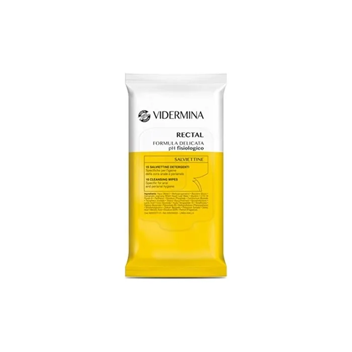 Vidermina Rectal Cleansing Wipes