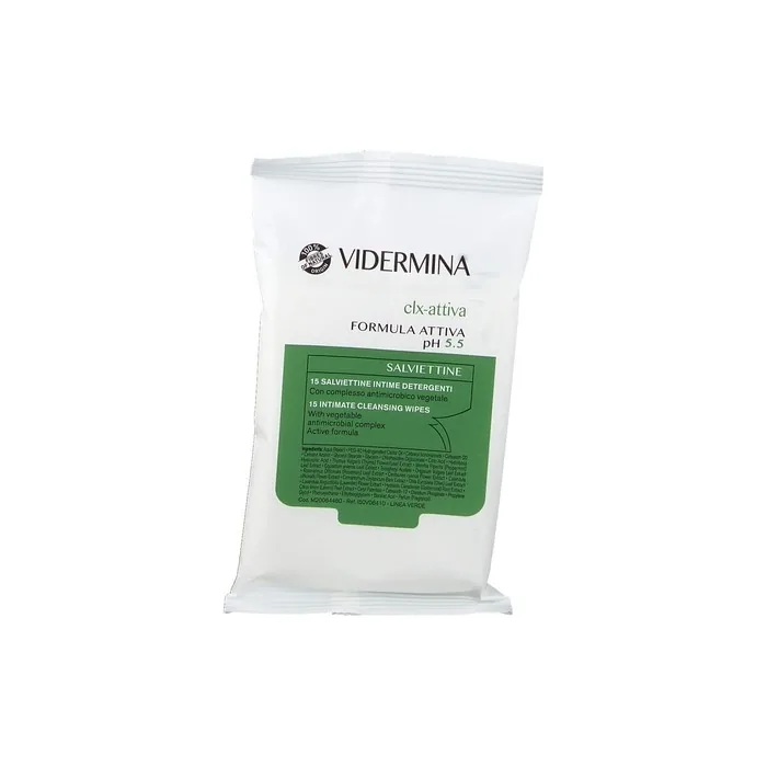 Vidermina CLX Active Intimate Cleansing Wipes