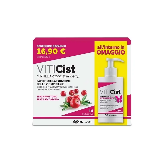 Marco Viti Viti Cist Food Supplement and Intimate Cleanser