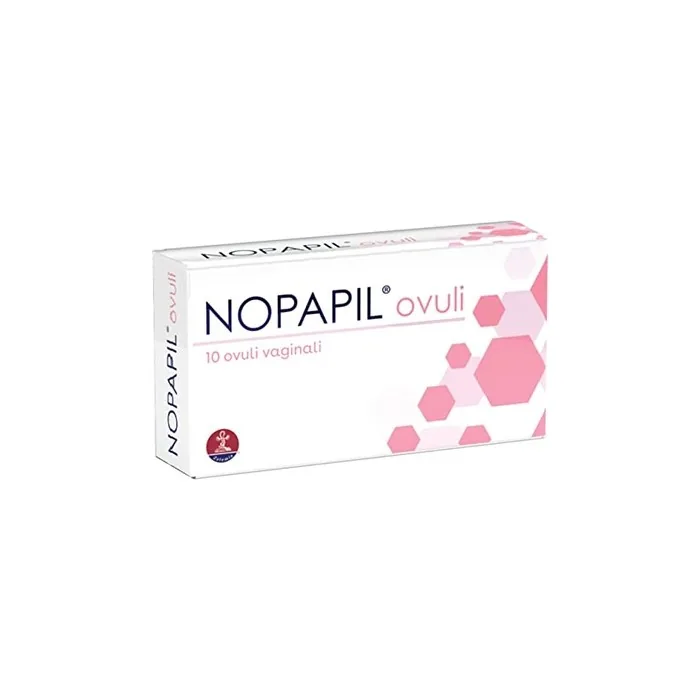 NOPAPIL 10 Vaginal Ovules