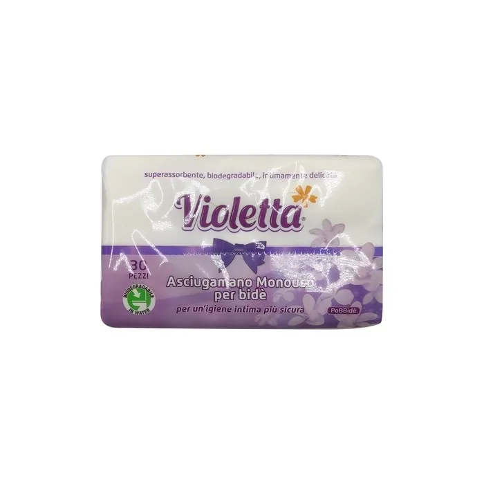 Violetta Disposable Intimate Hygiene Towel Multipurpose Delicate Set of 90, 150, 300 Pieces