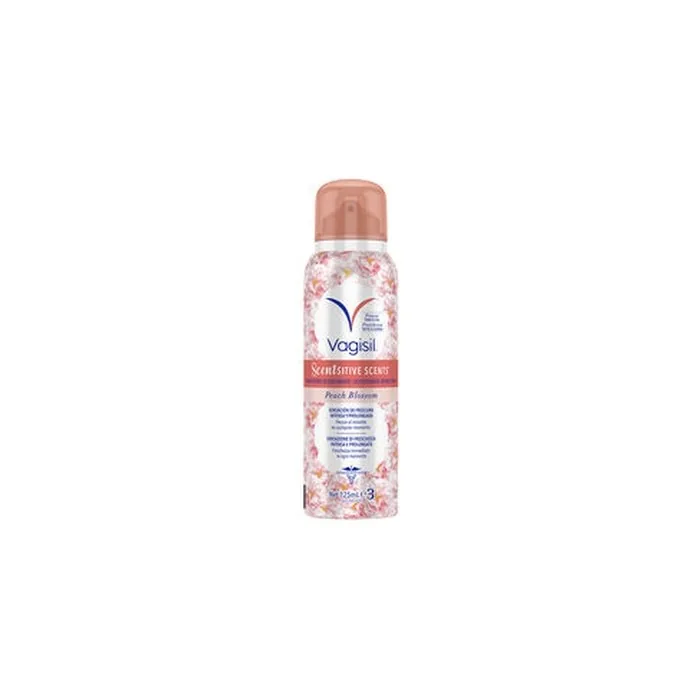 Vagisil Delicate Essences Peach Blossom Intimate Deodorant Spray 125ml