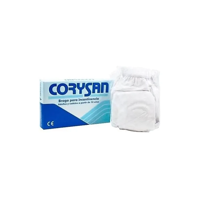 Corysan Incontinence Panties with Click Closure Size 8