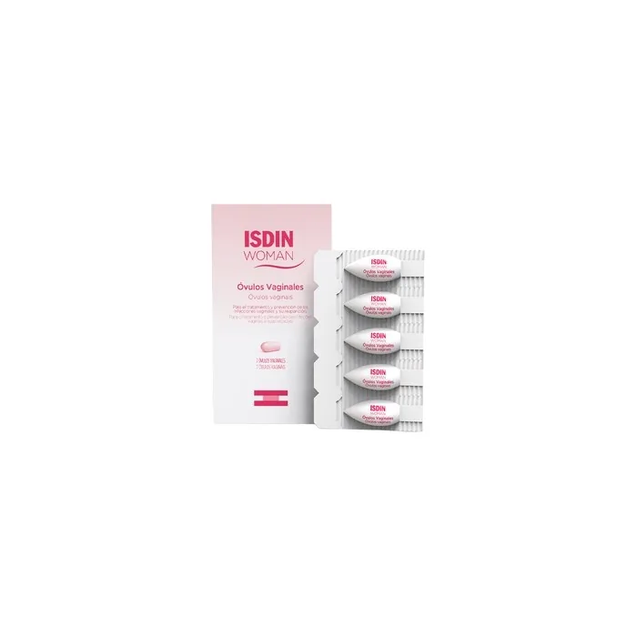 Isdin Woman Vaginal Ovals Treatment And Prevention Of Infections 7 Units