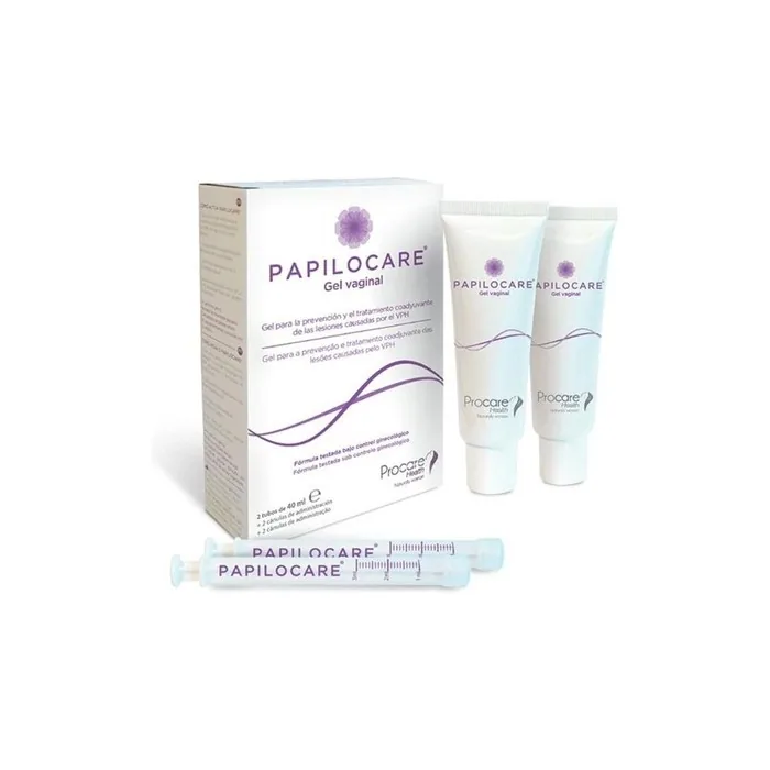 Papilocare Vaginal Gel 40ml - Pack of 2