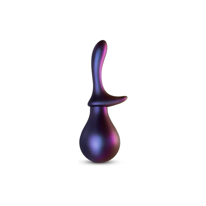 Hueman Nebula Bulb Anal Douche Silicone Enema Bulb for Intimate Cleaning 200ml Purple