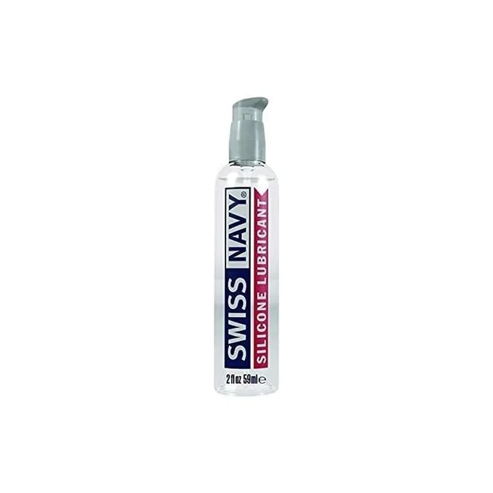 Swiss Navy Silicone Lube 59ml 2oz Blue/Transparent