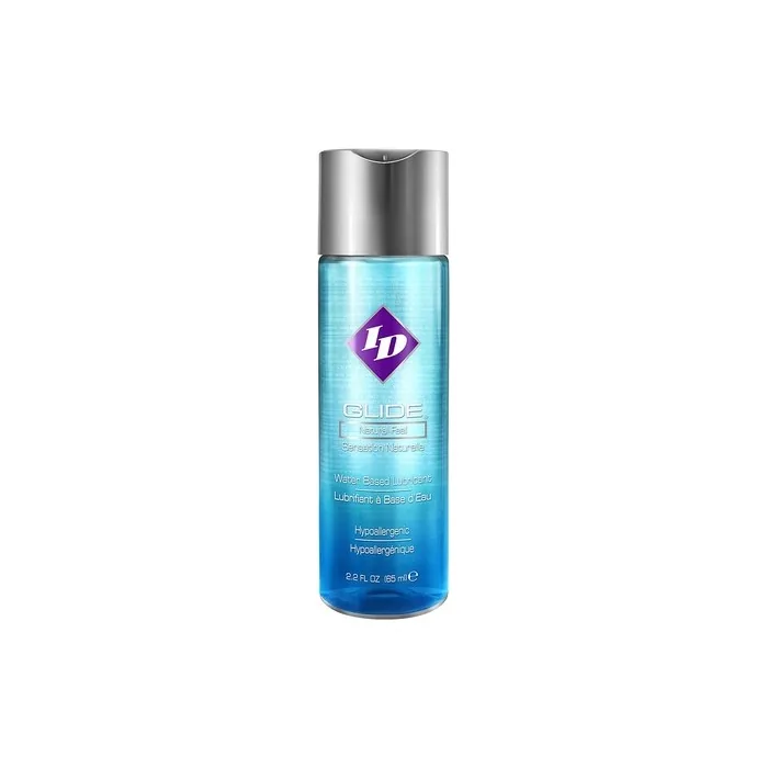 ID Lubricants Glide Natural Feel Water-Based Personal Lubricant 2.2 Fl Oz