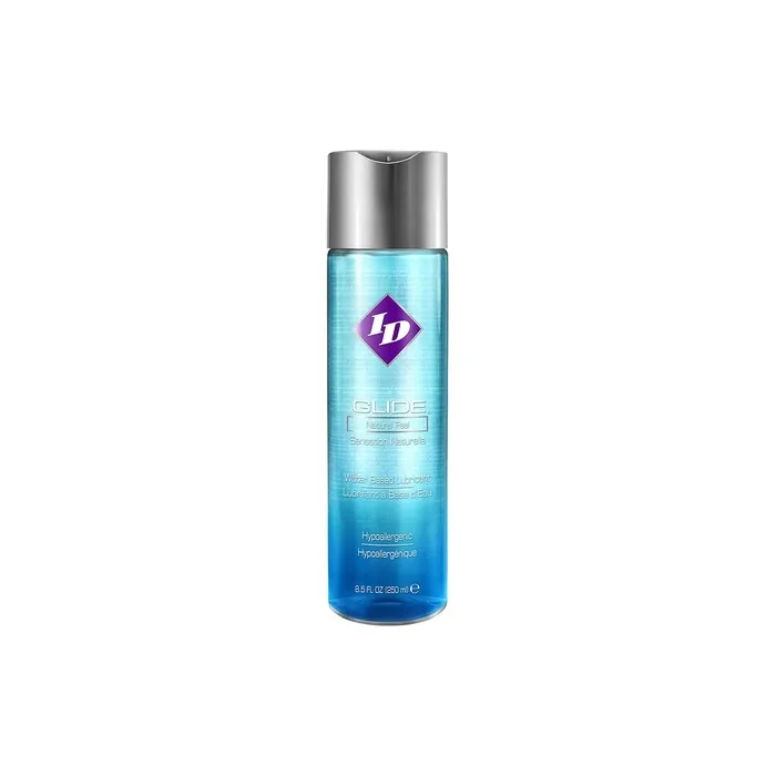 ID Glide Natural Feel Water-Based Personal Lubricant 8.5 Fl Oz