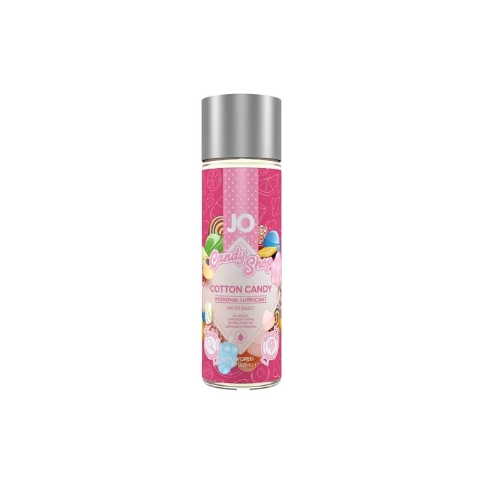 System Jo Candy Shop H2O Cotton Candy Lubricant 70g - Multicolor