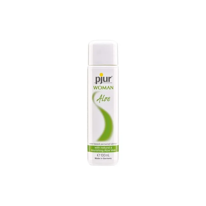 pjur WOMAN Aloe Water-Based Lubricant with Aloe Vera for Sensitive Women's Skin 100ml