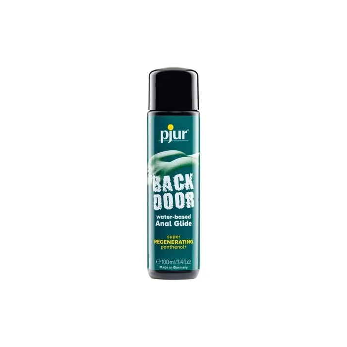 pjur BACK DOOR Regenerating Anal Glide Water-Based Anal Lubricant with Panthenol and Soothing Chamomile 100ml