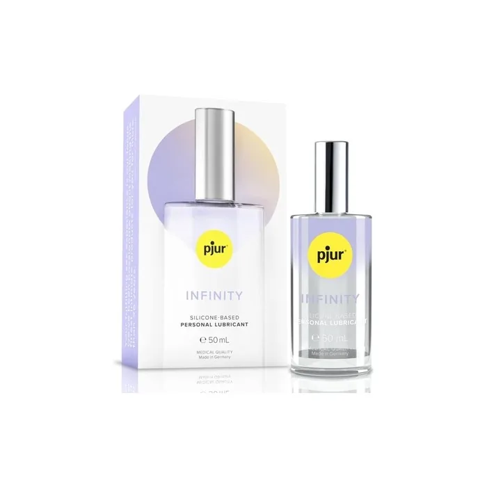 pjur INFINITY Silicone-Based Quality Lubricant in Elegant Glass Bottle 50ml