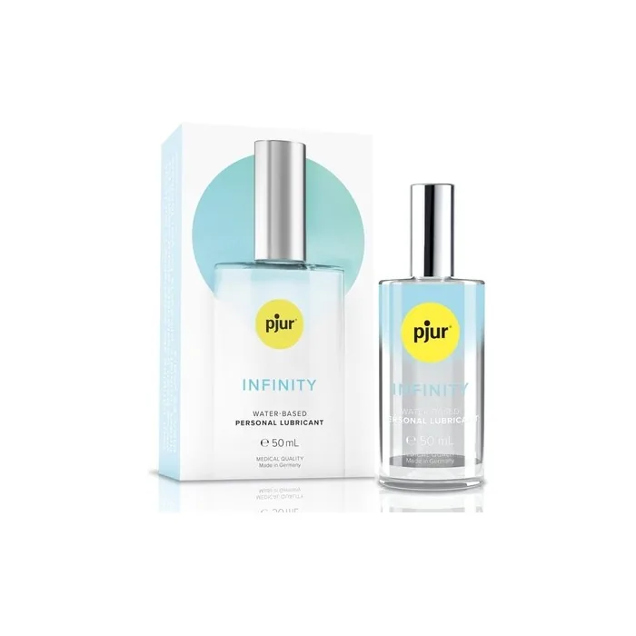 pjur INFINITY Water-Based Quality Lubricant in Elegant Glass Bottle 50ml