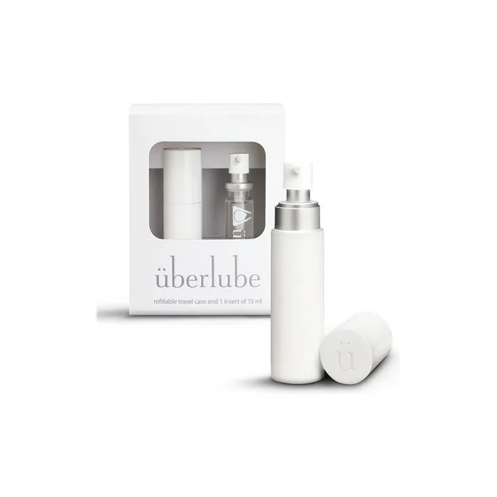 Uberlube Silicone Lube White Travel Unscented Personal Lubricant