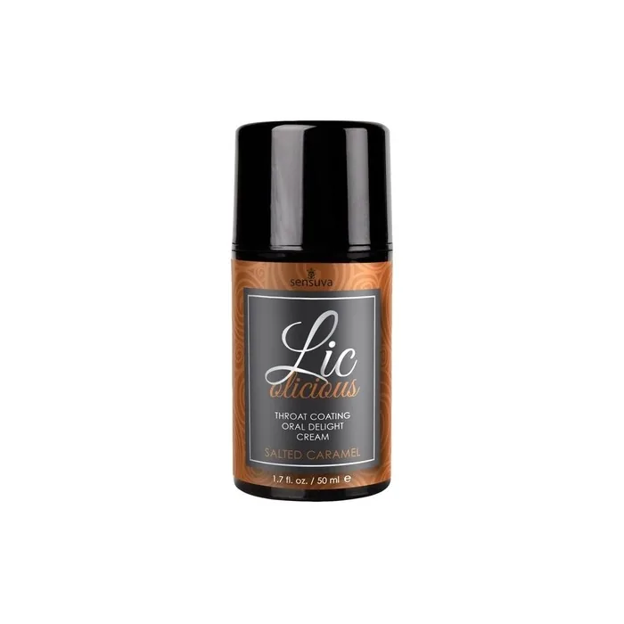 Sensuva Lic-o-licious Salted Caramel Oral Delight Cream 50ml