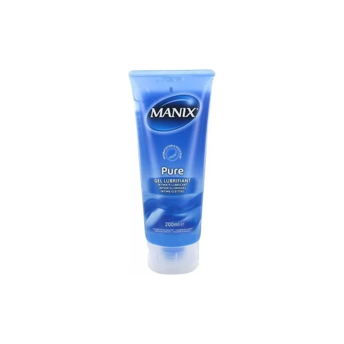 Manix Pure Intimate Gel 200ml - Non-Greasy and Transparent