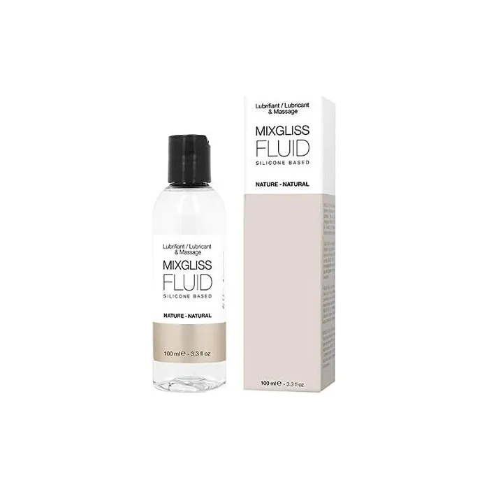 MIXGLISS FLUID Premium 2-in-1 Silicone-Based Massage Oil and Lubricant 100ml