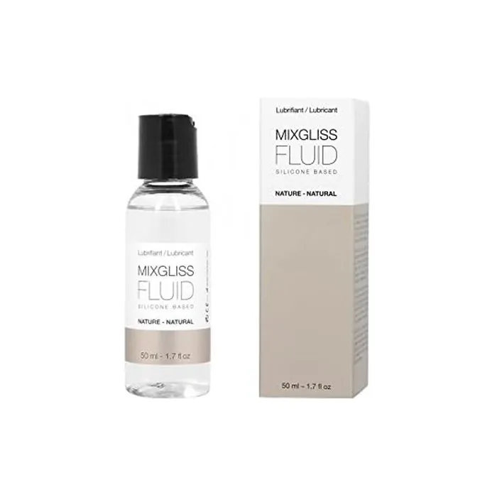 MIXGLISS FLUID Premium 2-in-1 Silicone-based Massage Oil and Lubricant 50ml 60ml