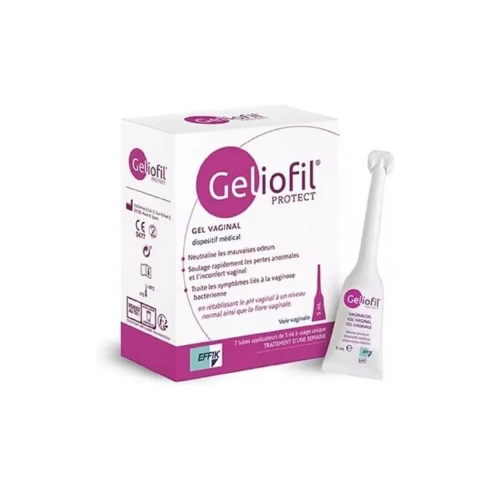 Effik Geliofil Vaginal Gel 5ml - Pack of 7
