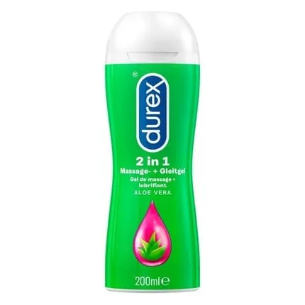 Durex Play 2 in 1 Massage and Lubricant Gel 200ml Aloe Vera