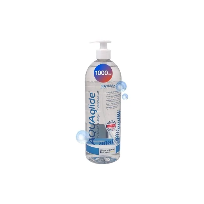 Joydivision Original Aquaglide Anal Lubricant 1000ml Odourless pH