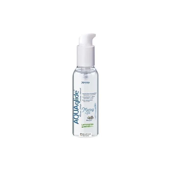 JOYDIVISION AQUAglide Massage + Glide Lemongrass 2-in-1 Gel 200ml