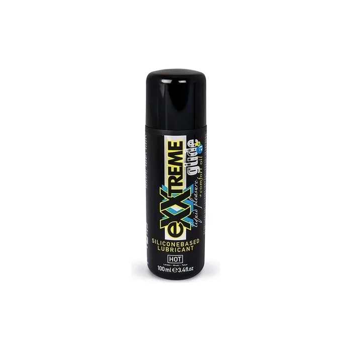 HOT eXXtreme Glide Silicone-Based Lubricant Comfort Oil A+ 100ml Colorless