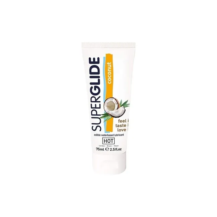 HOT Edible SUPERGLIDE Coconut 75ml