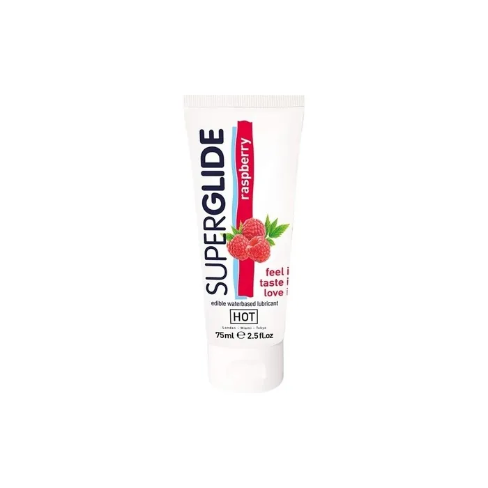 HOT Edible SUPERGLIDE Raspberry 75ml