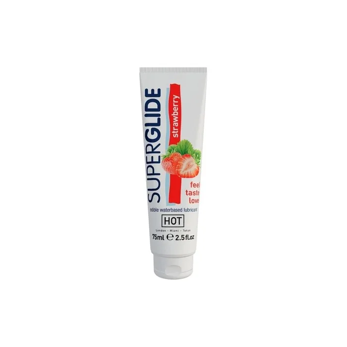 HOT Edible SUPERGLIDE Strawberry 75ml