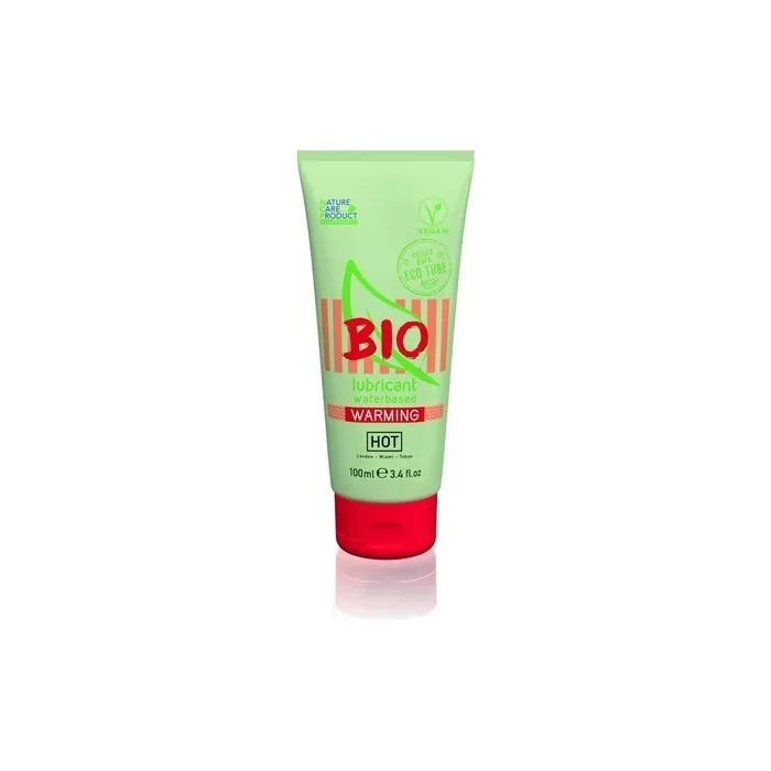 HOT BIO Warming Glide Organic and Vegan Water-Based Warming Lubricant 100ml